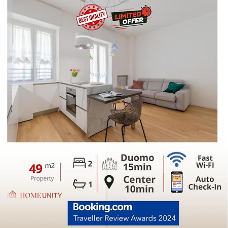 Design Premium Apartment In Center Milan - Homeunity Екстериор снимка